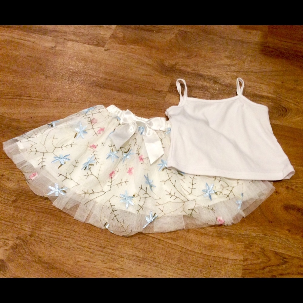 Skirt and top 2T/3T
